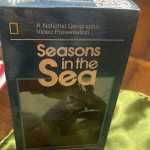 National Geographic Blue 'Seasons in the Sea' Video sealed copy